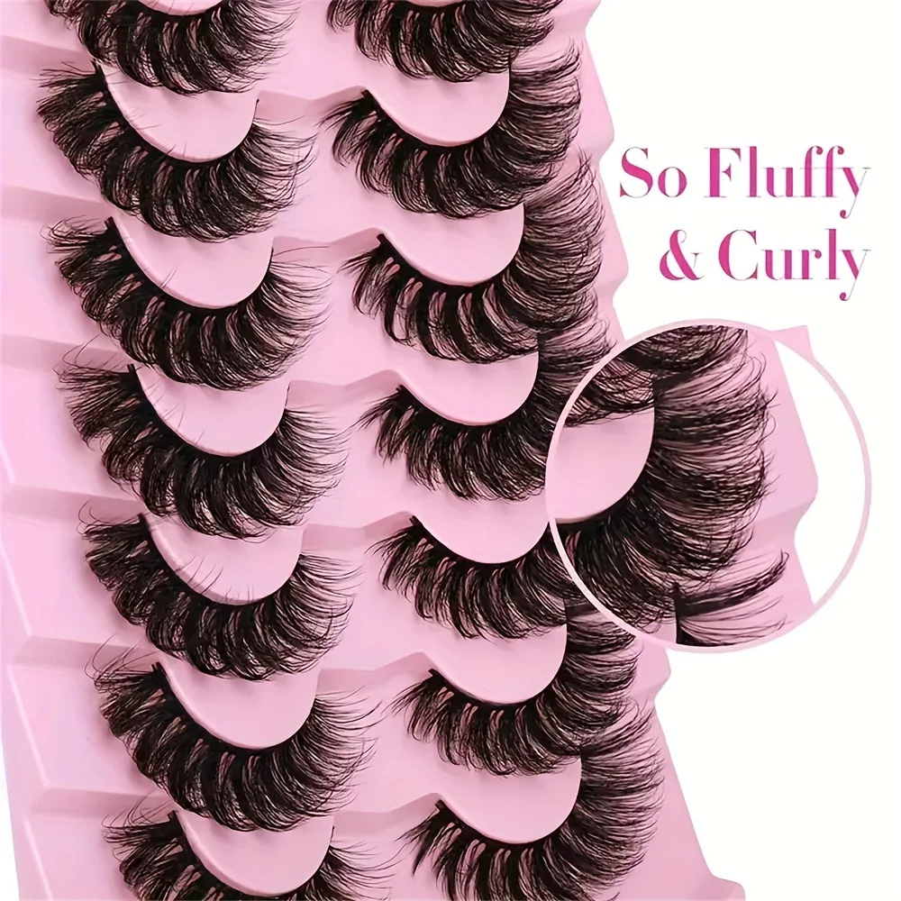 7 Pairs Lashes Fluffy Cat Eye  - Eyelash Extension Cat Eye reseña y precio