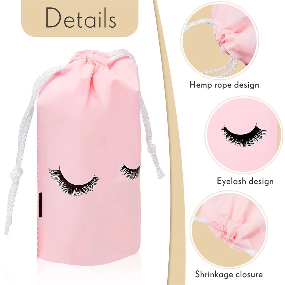 50PCS Travel Pouch Eyelash Aft - Eyelash Extension Aftercare reseña y precio