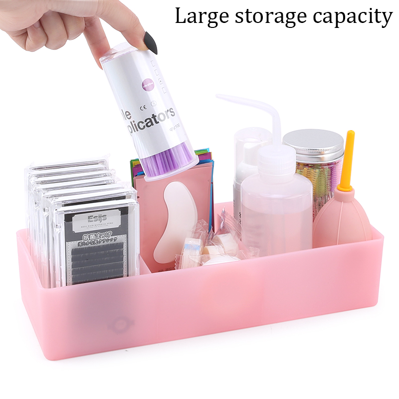 Eyelash Storage Box Large Capa - Lash Extension Tweezers reseña y precio