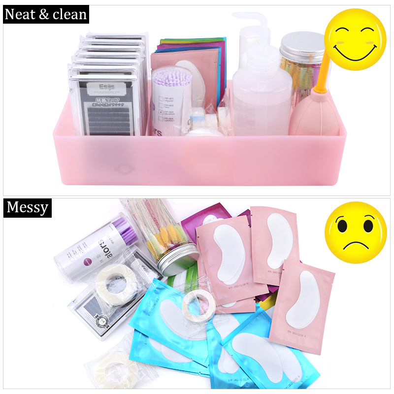 Eyelash Storage Box Large Capa - Lash Extension Tweezers reseña y precio