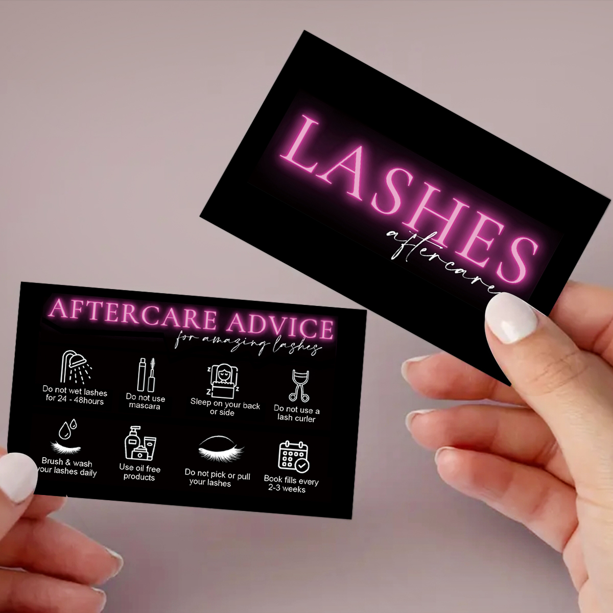 50Pcs/lot Marble Eyelash After - Eyelash Extension Aftercare reseña y precio