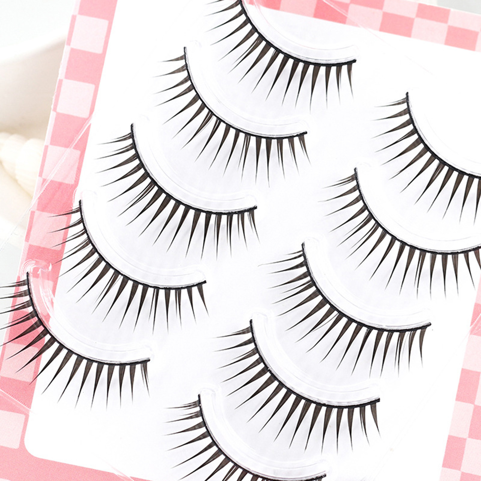 5pairs Japanese Style False Ey - Eyelash Extension Japanese Style reseña y precio