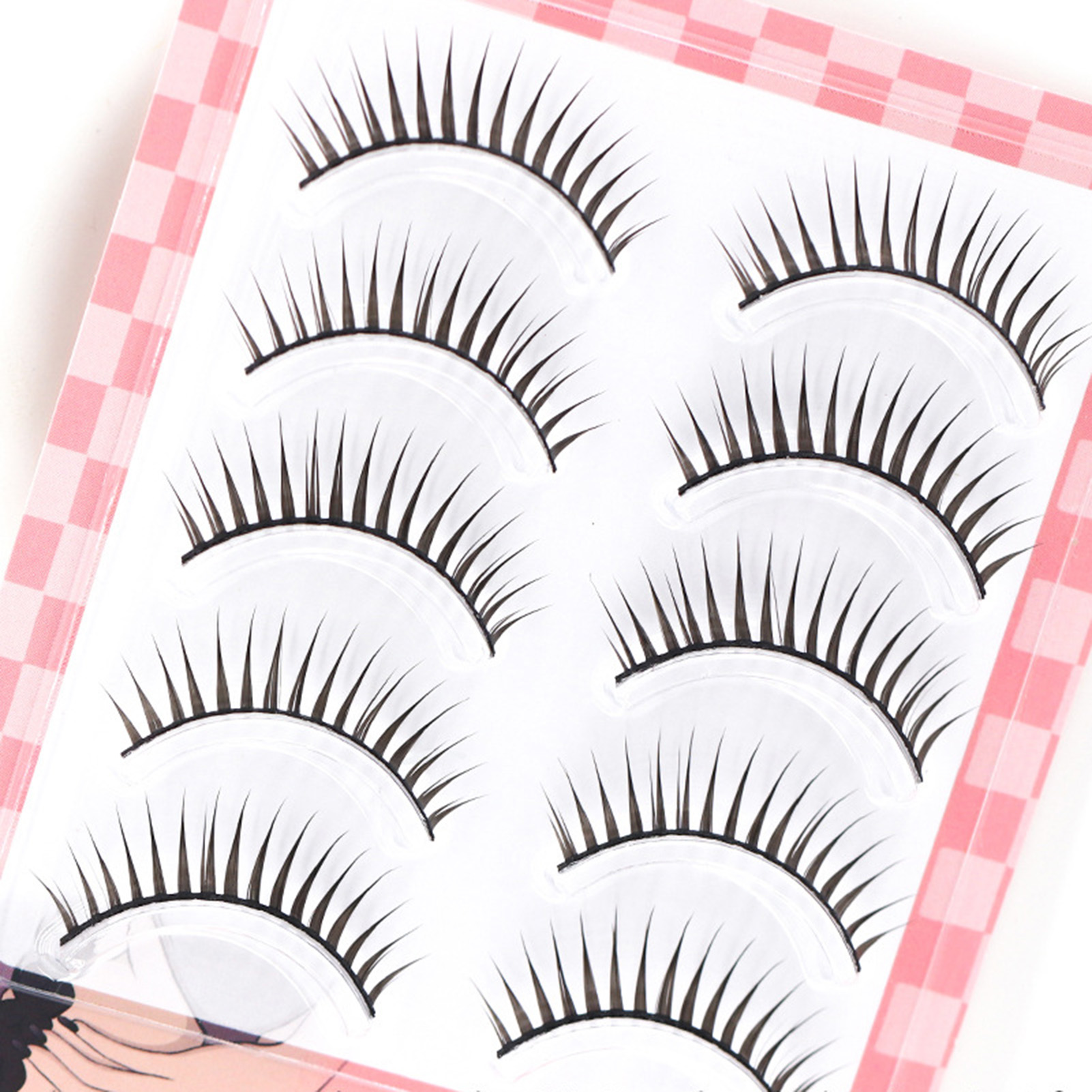 5pairs Japanese Style False Ey - Eyelash Extension Japanese Style reseña y precio