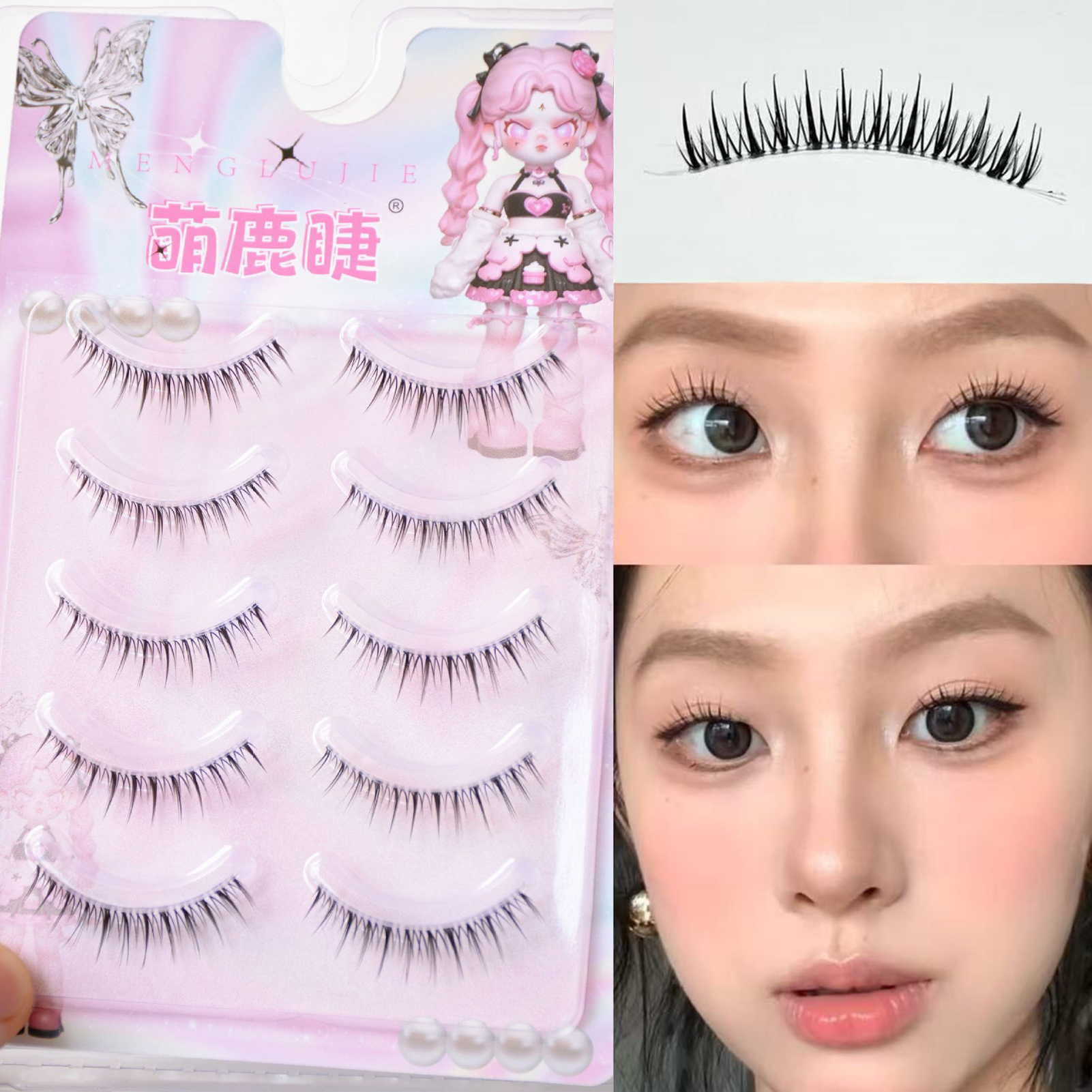 Korean Girl Group Eyelash Exte - Eyelash Extension Cat Eye reseña y precio