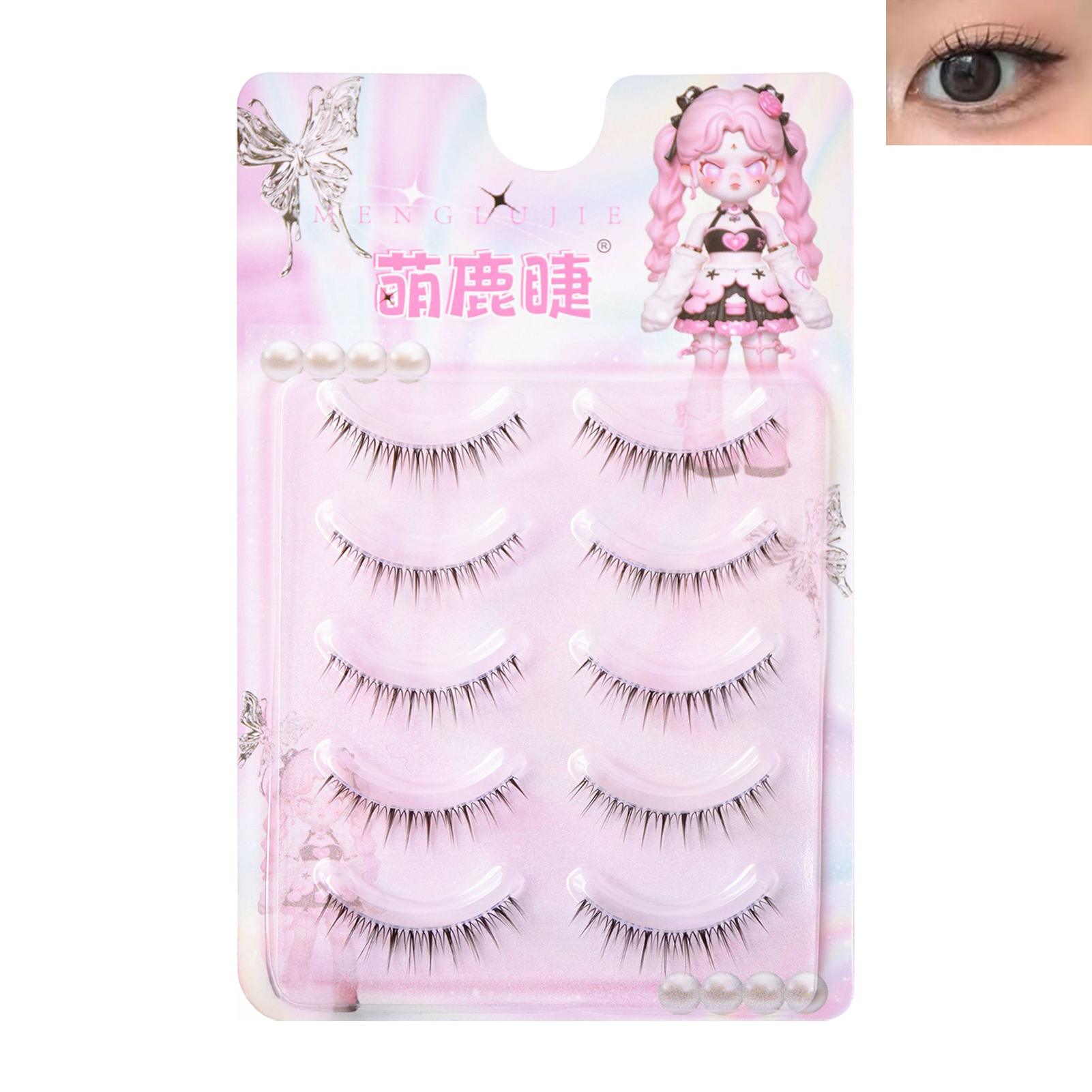 Korean Girl Group Eyelash Exte - Eyelash Extension Cat Eye reseña y precio