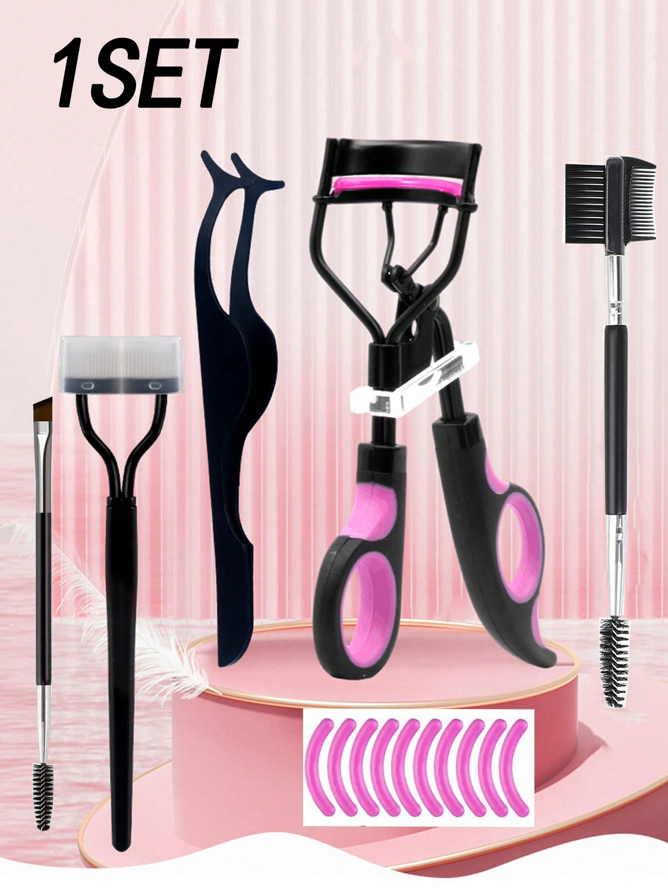 1set Eyelash Curlers Eyebrow B - Refill Eyelash Extension reseña y precio