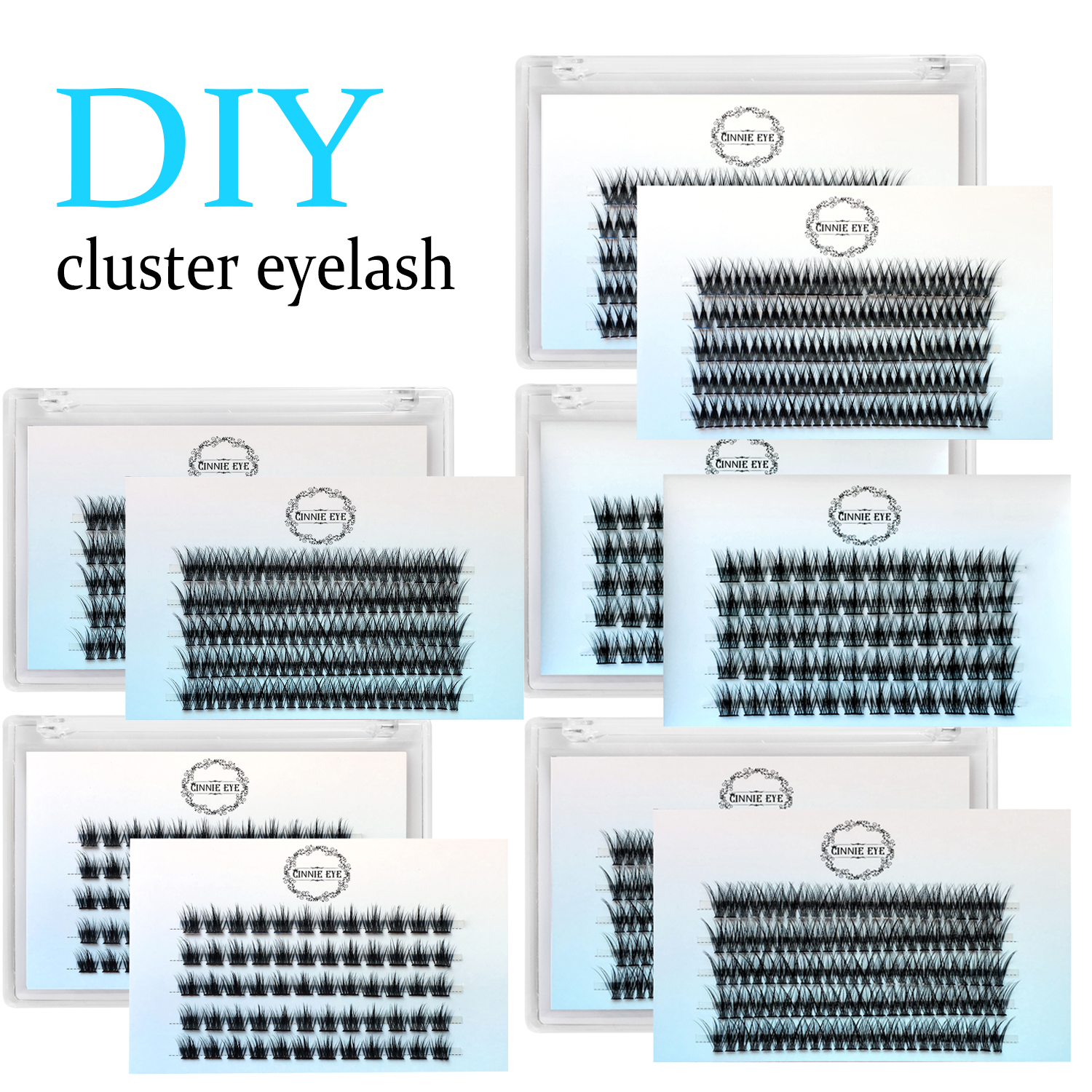 New Segmented Cluster Eyelash  - Eyelash Extension Doll Eye reseña y precio