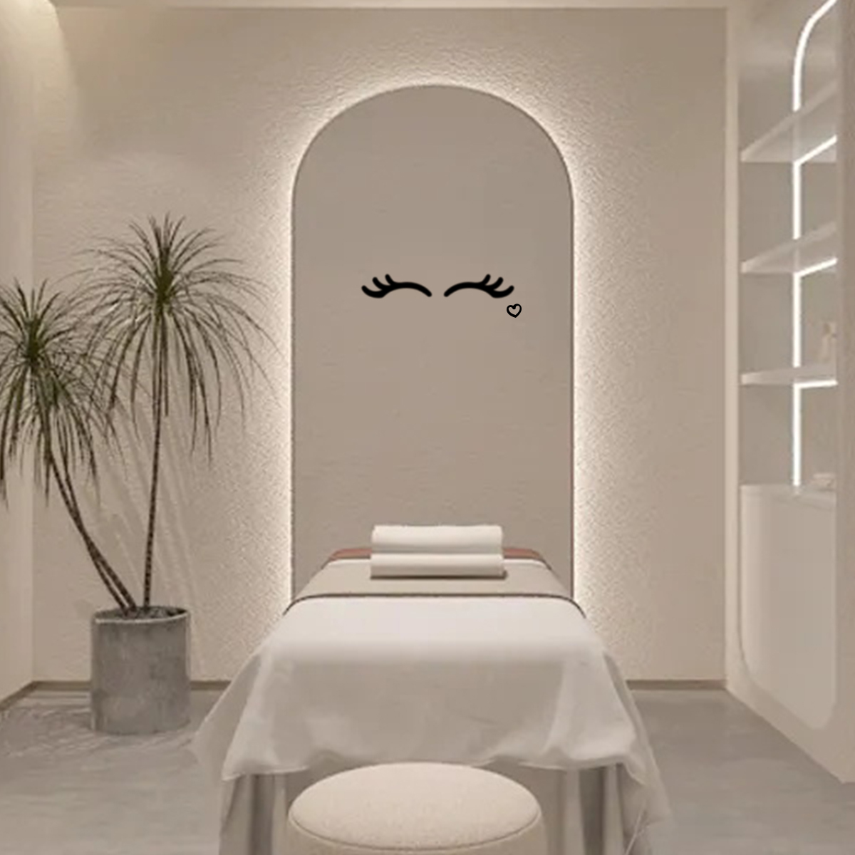 5pairs Eyelashes Wall Sticker  - Eyelash Extension Aftercare reseña y precio