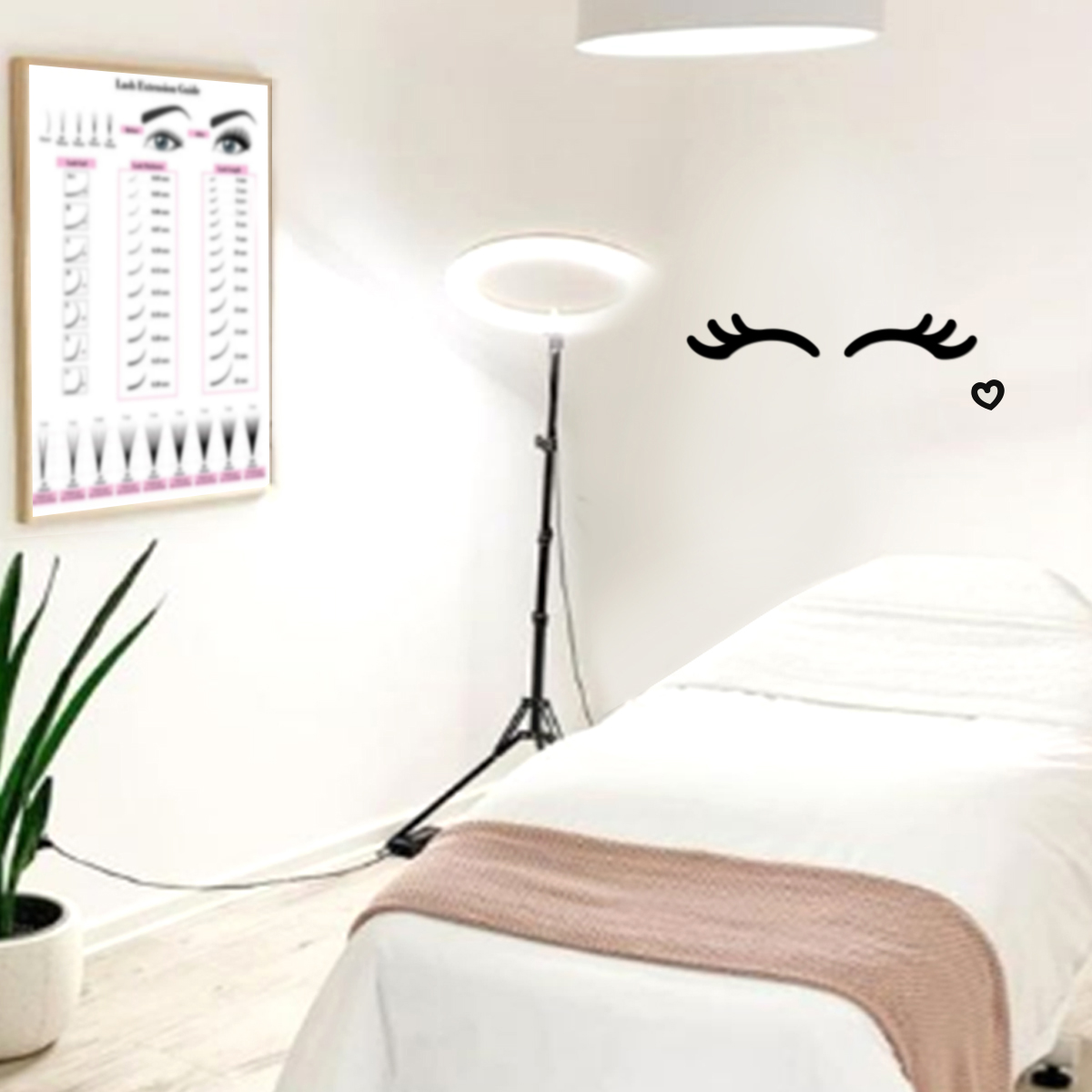 5pairs Eyelashes Wall Sticker  - Eyelash Extension Aftercare reseña y precio