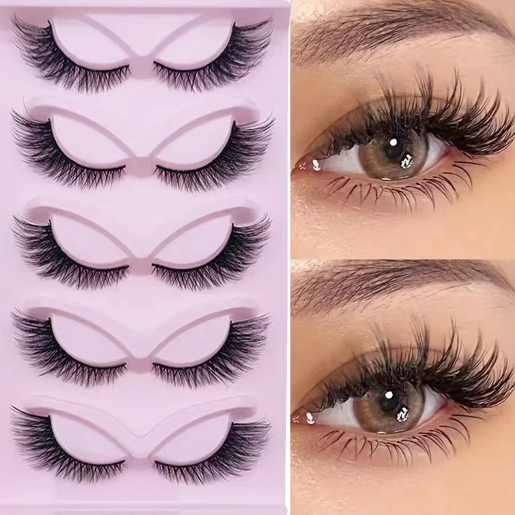 5 Pairs Cat Eye Lashes Wispy F - Eyelash Extension Cat Eye Wispy reseña y precio