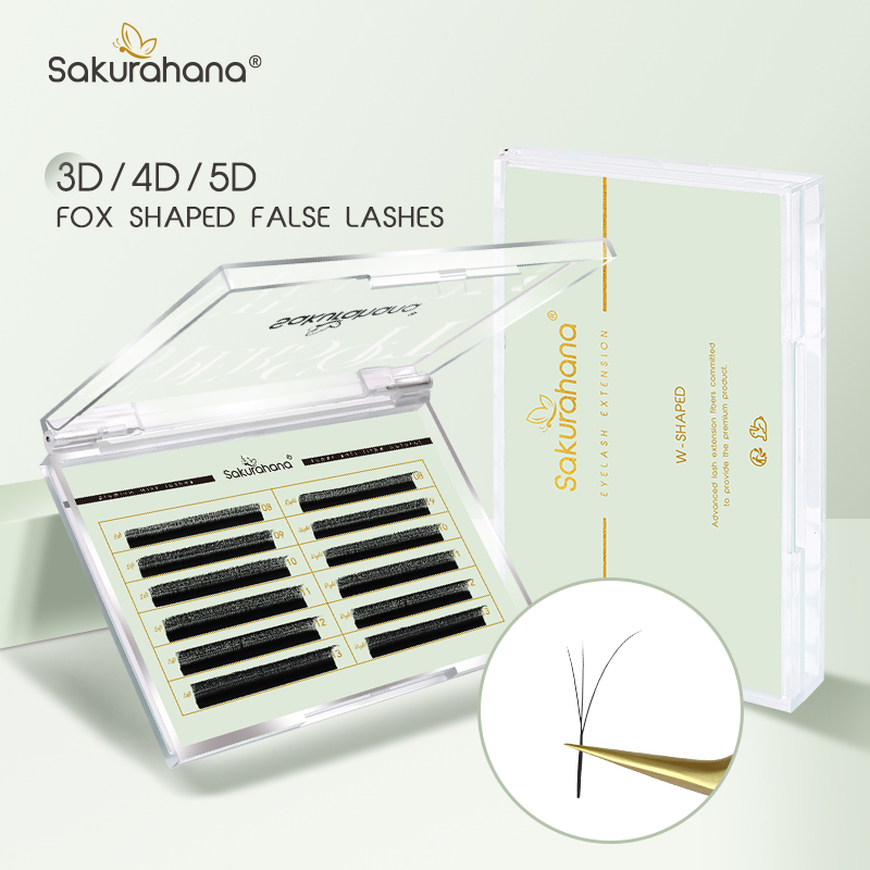 SAKURAHANA Fox 3D 4D 5D Shaped - Eyelash Extension Cat Eye reseña y precio