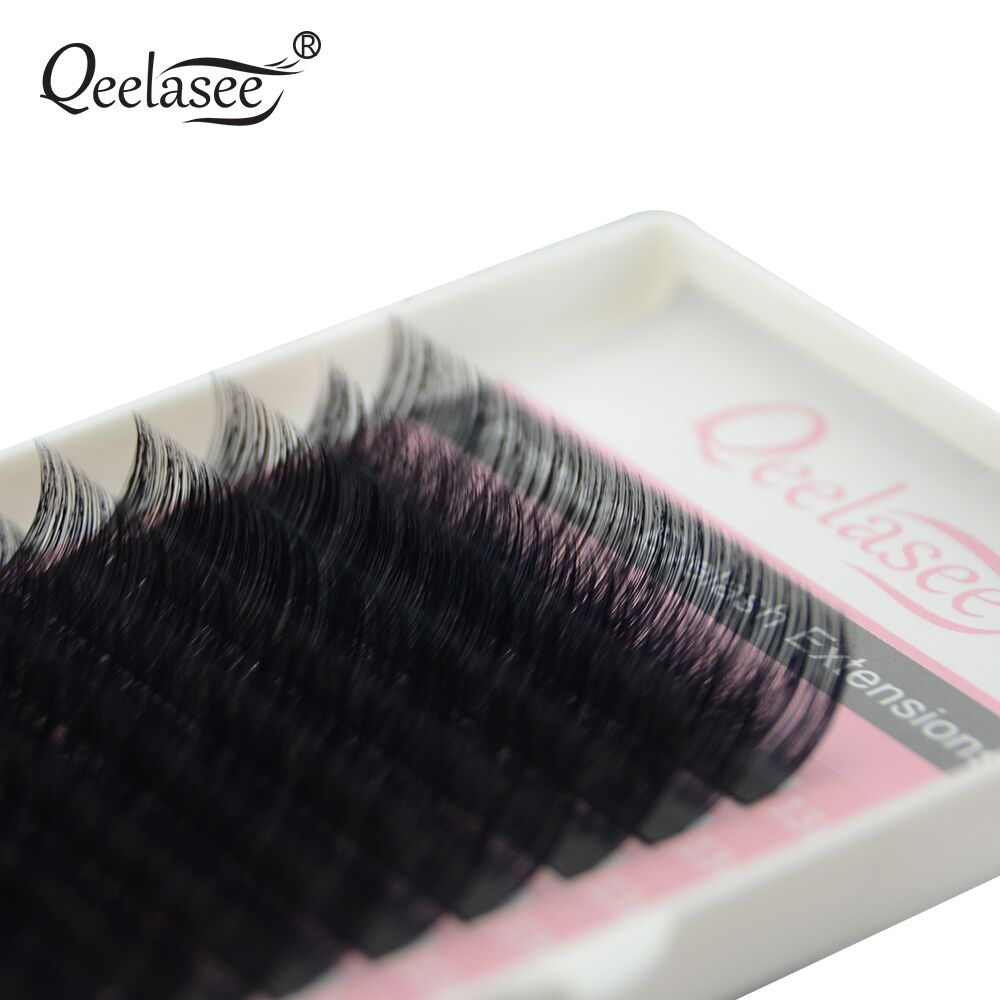 Qeelasee Faux Mink Individual  - Eyelash Extension Human Hair reseña y precio