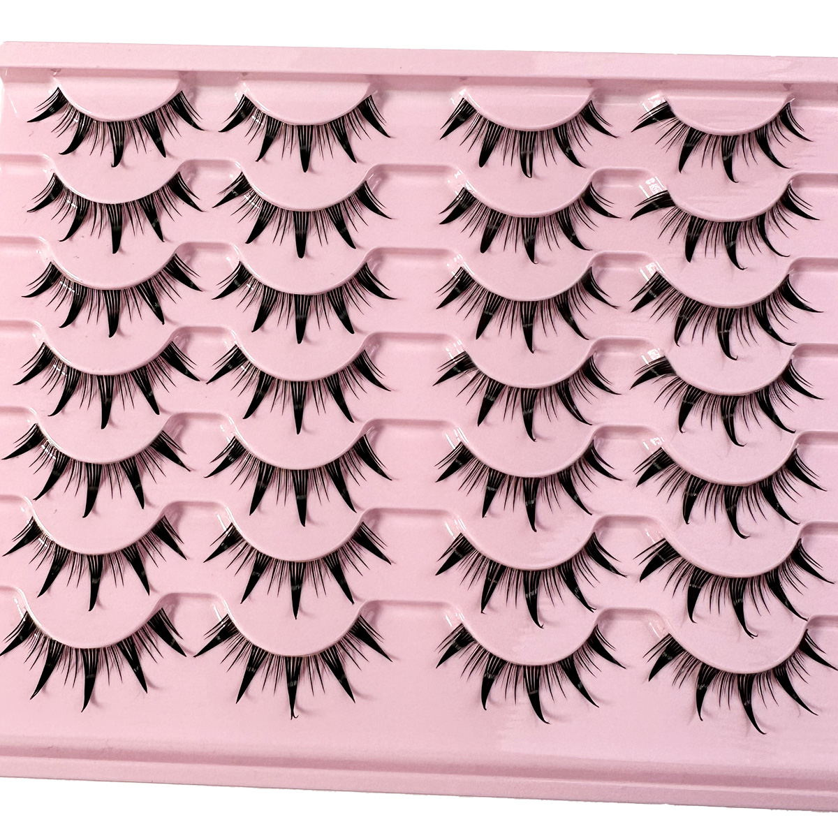 New 14/10/7/5Pairs Manga Lashe - Eyelash Extension Doll Eye reseña y precio