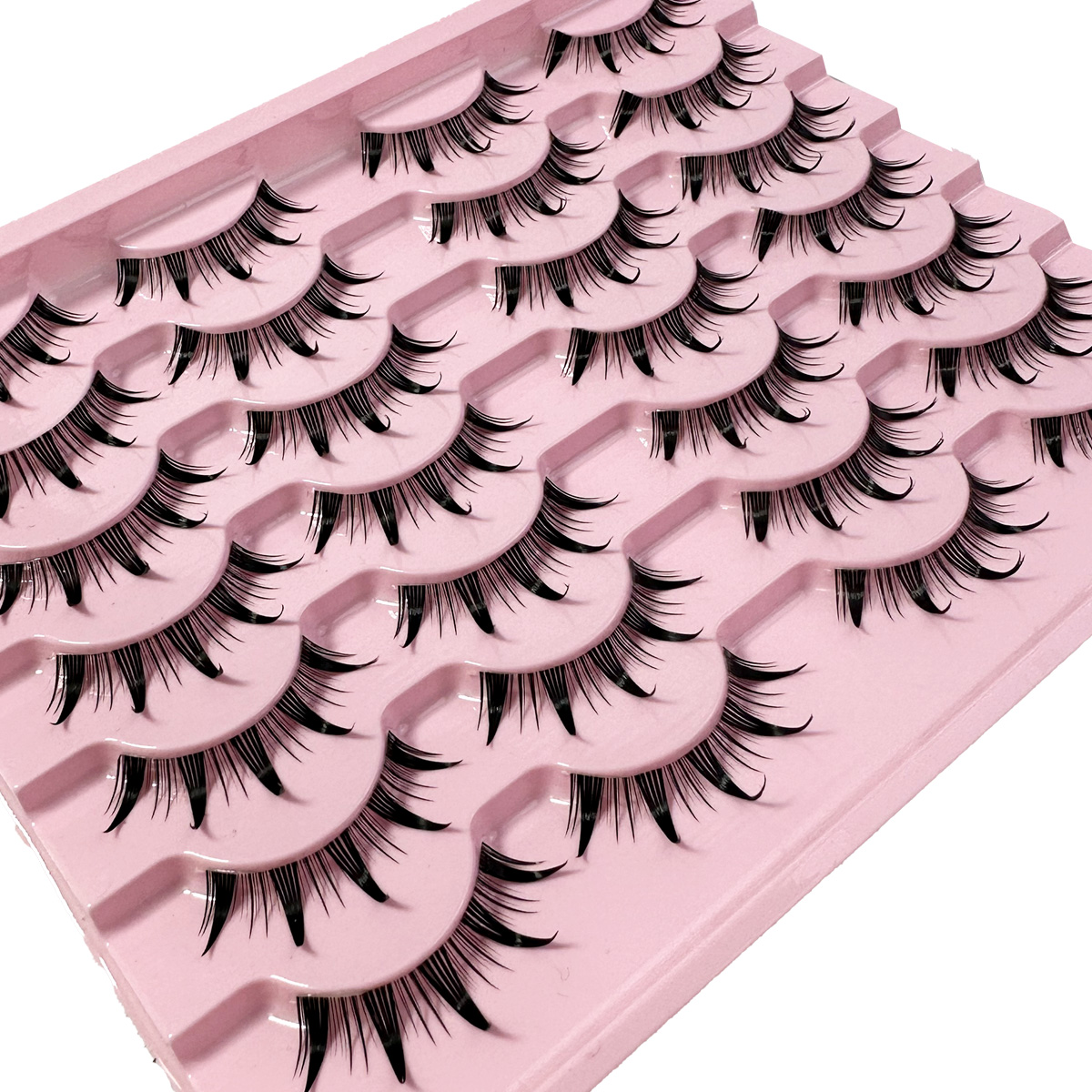 New 14/10/7/5Pairs Manga Lashe - Eyelash Extension Doll Eye reseña y precio