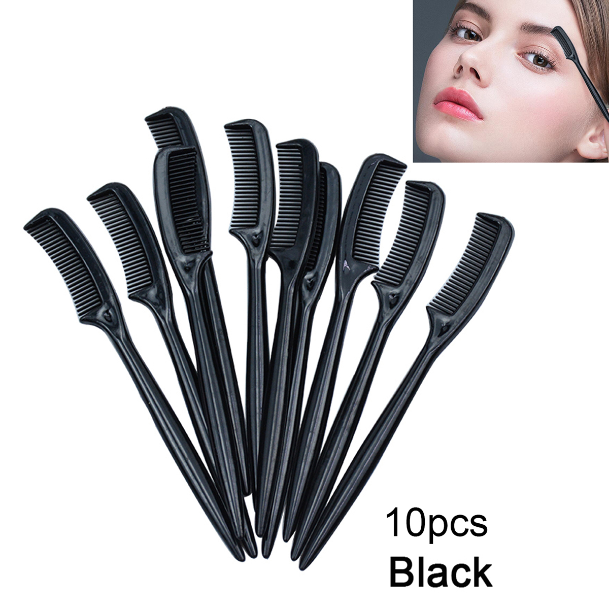 10Pcs Mini Eyelash Combs Small - Eyelash Extension Doll Eye reseña y precio