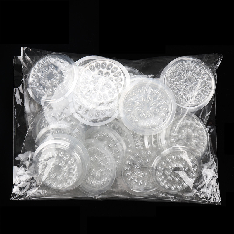 HOT 100 pcs Disposable Holder  - Eyelash Extension With Glue reseña y precio