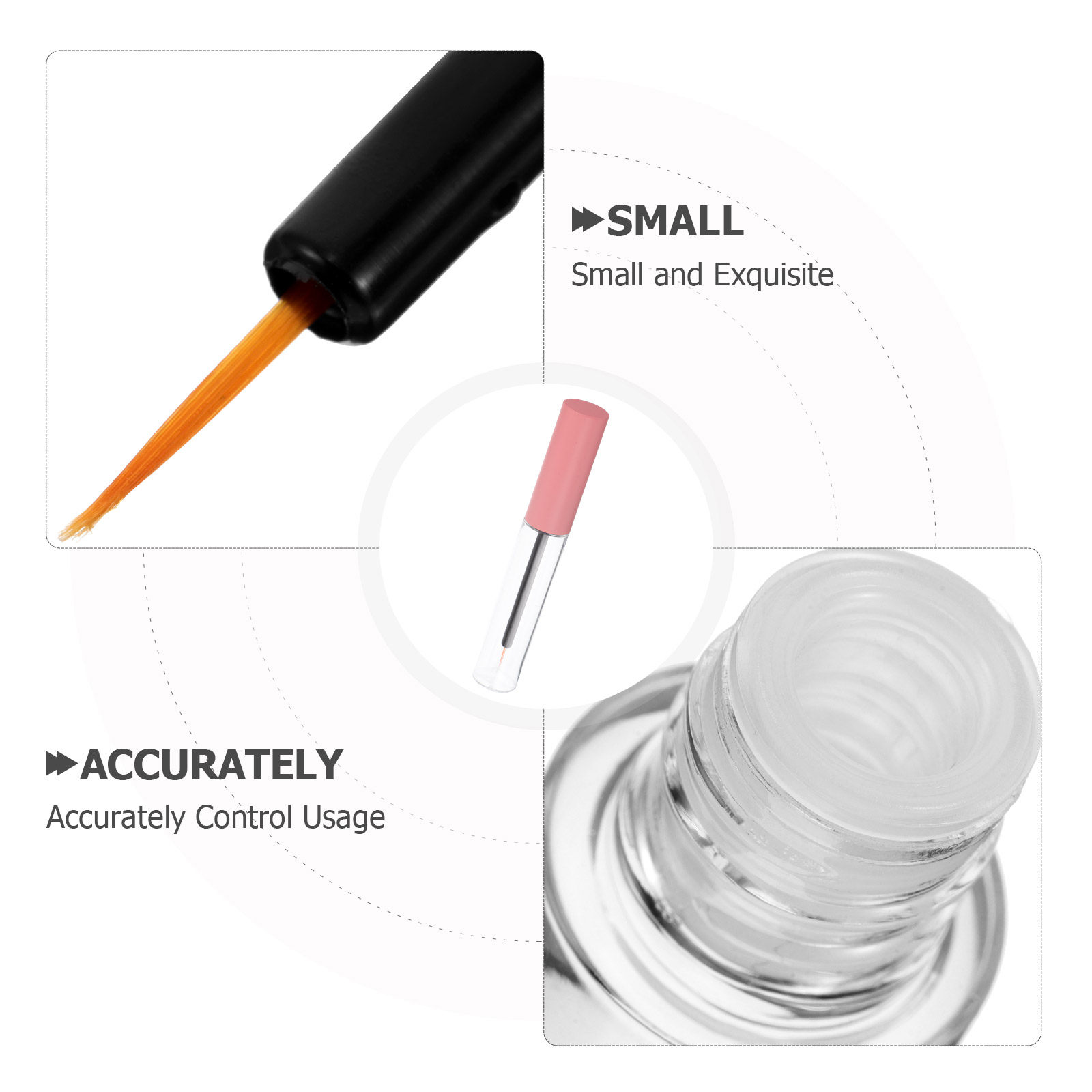 5Pcs 10Ml Transparent Empty Ey - Refill Eyelash Extension reseña y precio