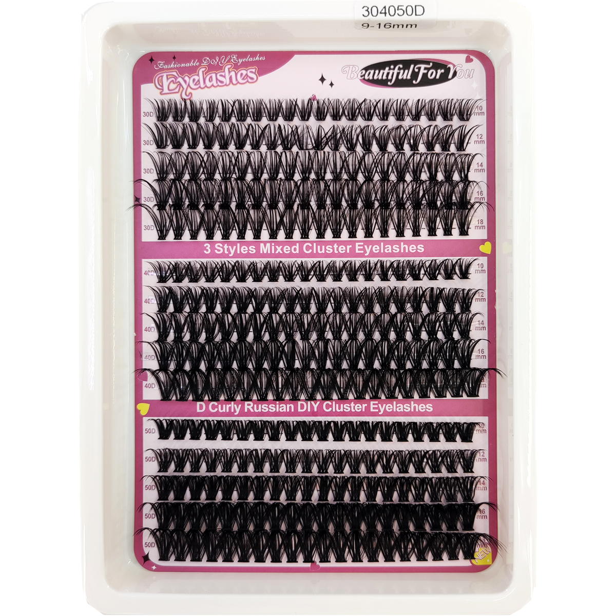 New 80D 100D eyelash group man - Eyelash Extension Doll Eye reseña y precio