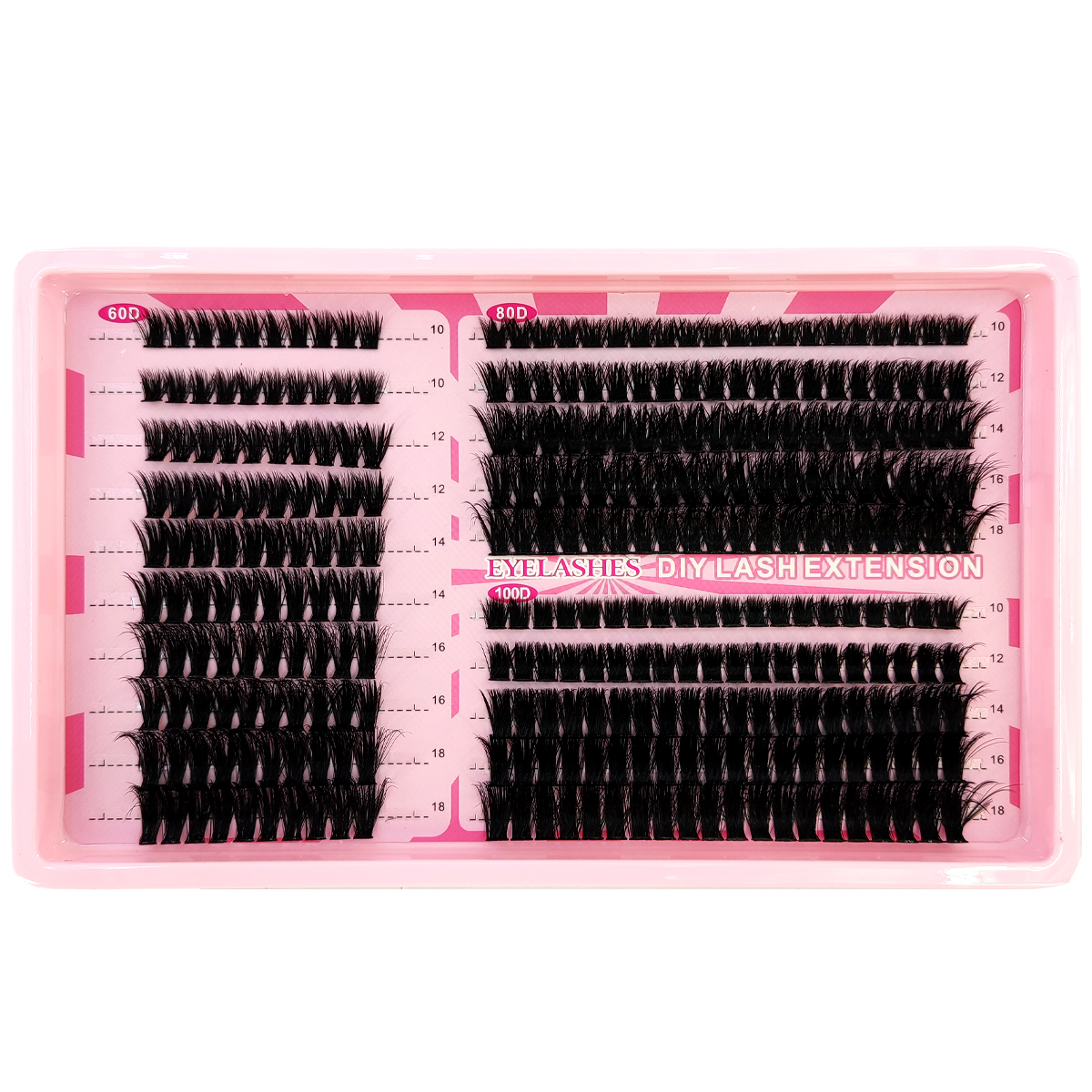 New 80D 100D eyelash group man - Eyelash Extension Doll Eye reseña y precio