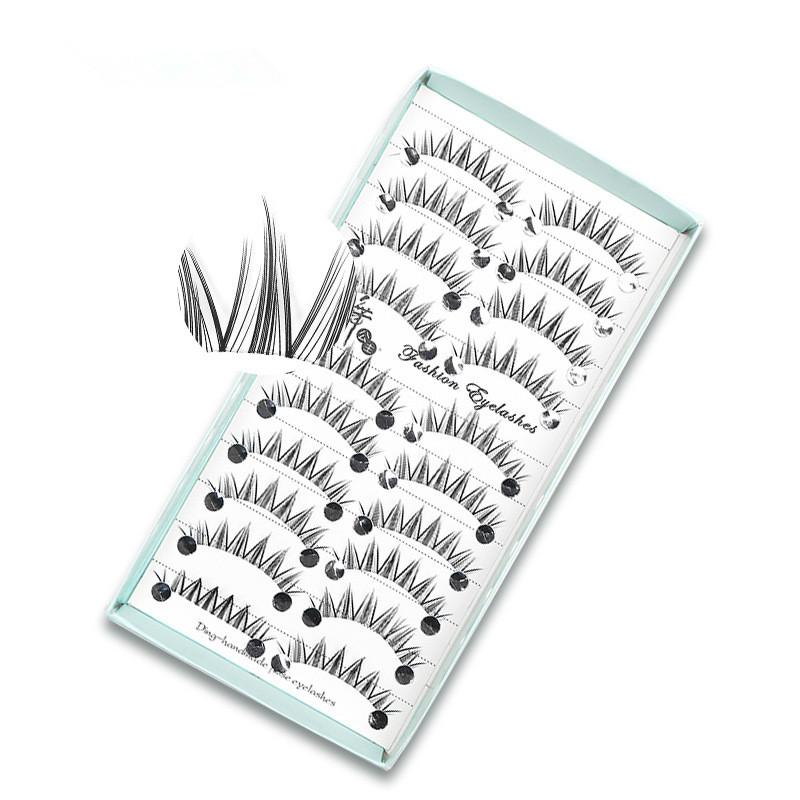 10 Pairs Natural Long Wispy Ca - Eyelash Extension Cat Eye reseña y precio
