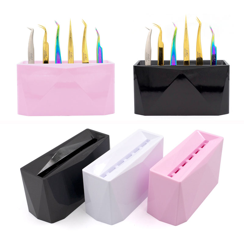 6 Holes Acrylic Eyelash Tweeze - Lash Extension Tweezers reseña y precio