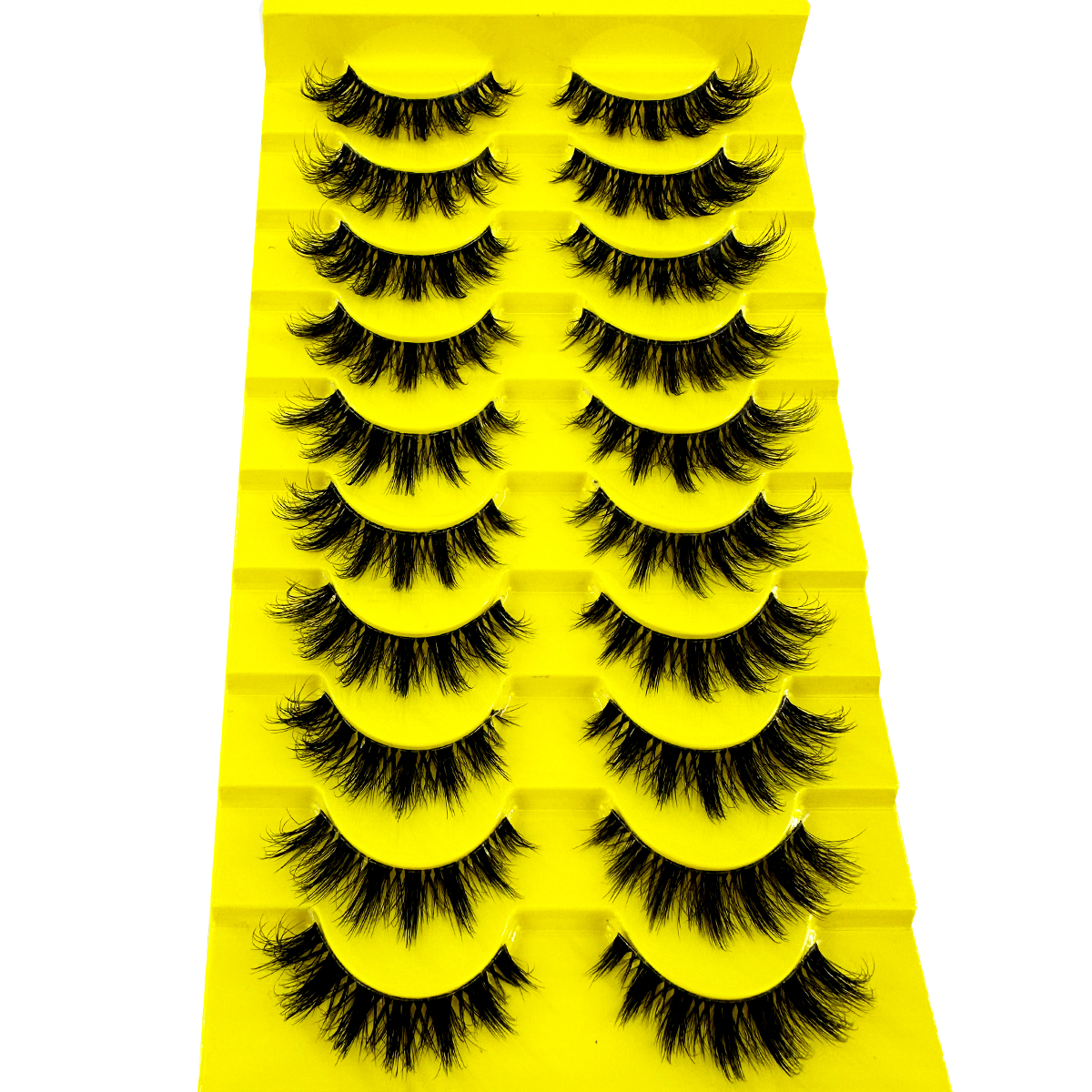 10 Pairs Cat Eye Lashes Natura - Eyelash Extension Cat Eye Wispy reseña y precio