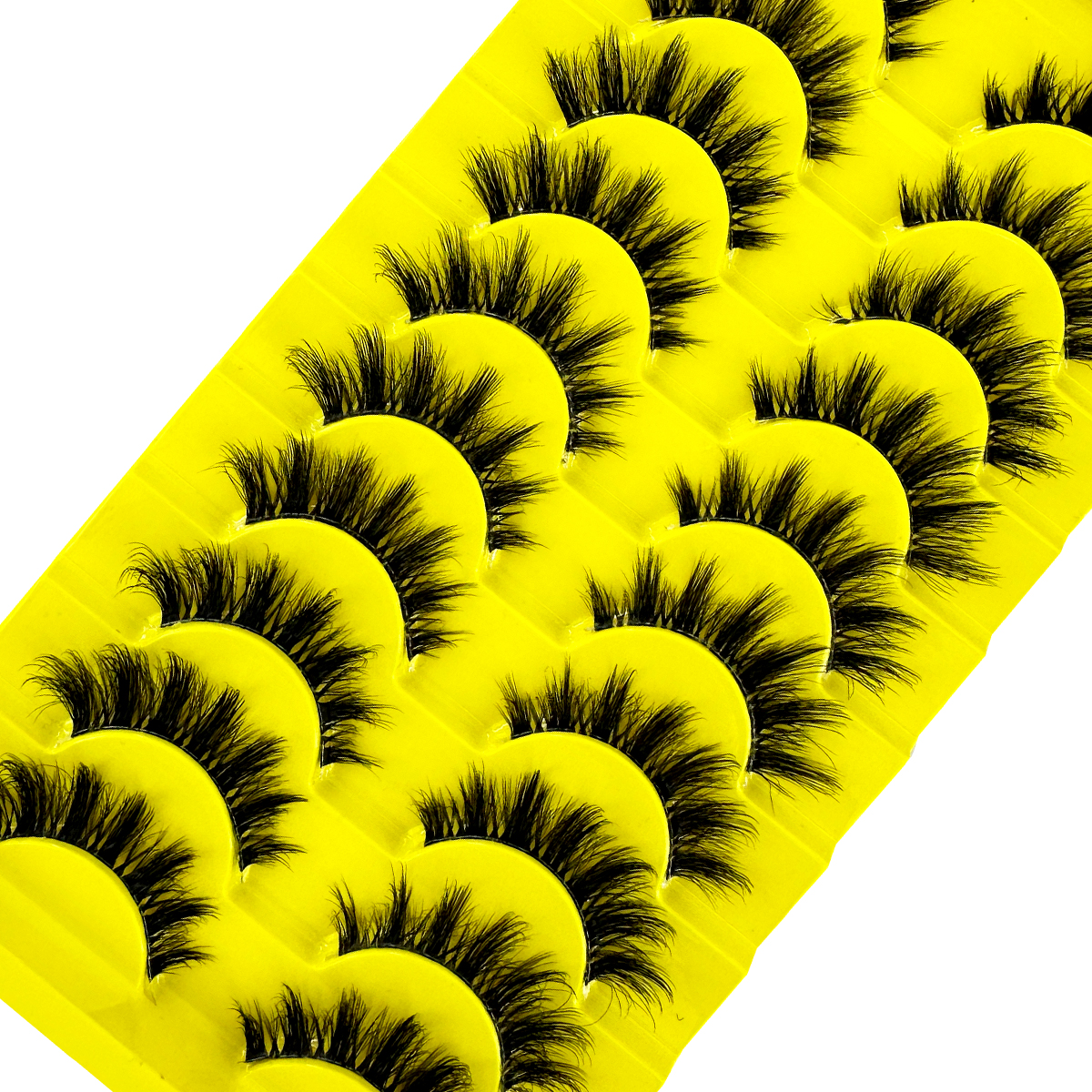 10 Pairs Cat Eye Lashes Natura - Eyelash Extension Cat Eye Wispy reseña y precio