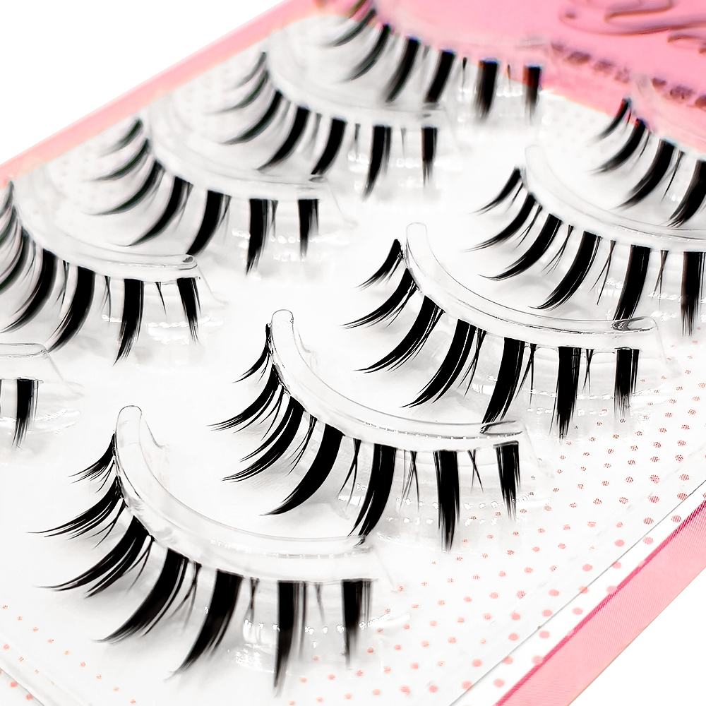 Yelix 5 Pairs False Eyelashes  - Eyelash Extension Japanese Style reseña y precio
