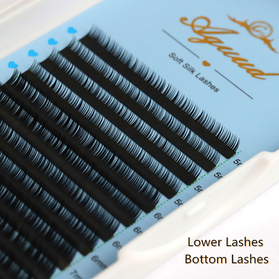  AGUUD Bottom Lower Individua - Eyelash Extension Human Hair reseña y precio