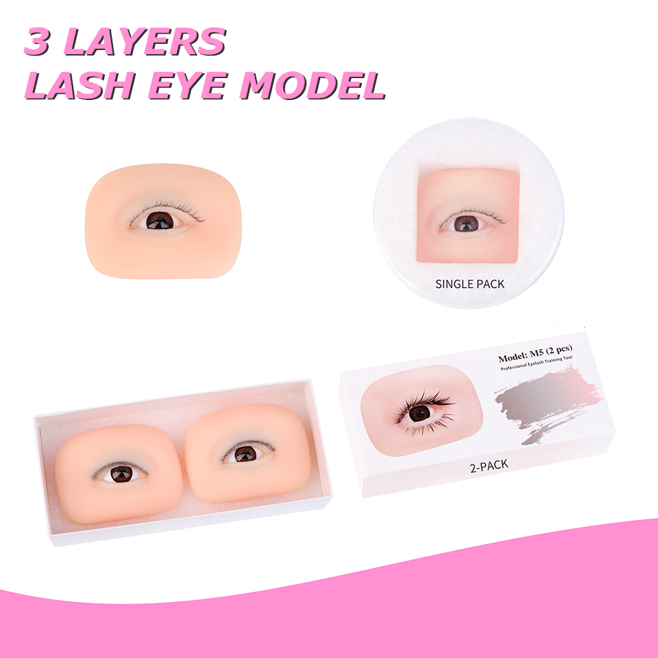 NEW 3 Layers Eyelash Extension - Eyelash Extension Doll Eye reseña y precio