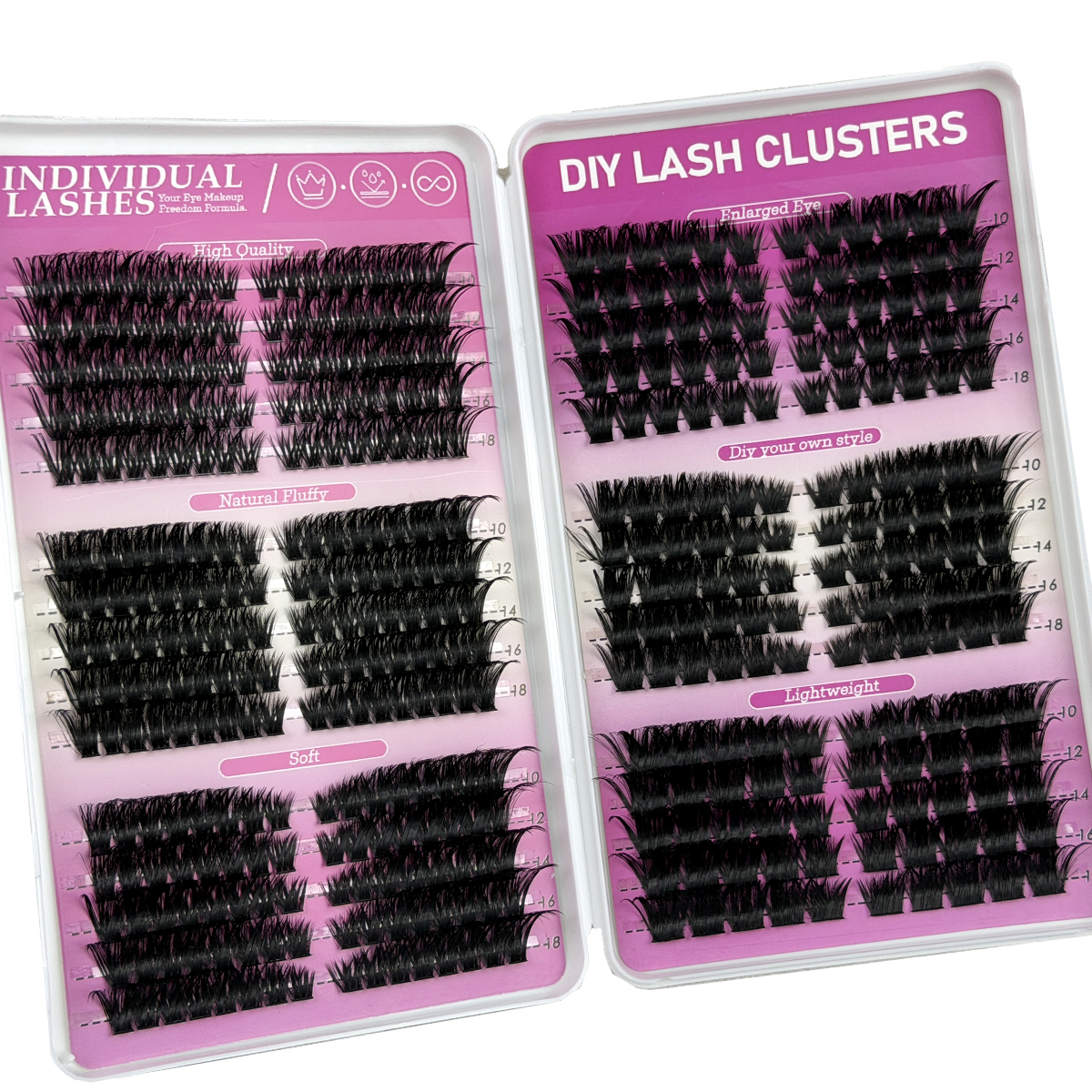 HBZGTLAD DIY Cat Eye Lashes La - Eyelash Extension Cat Eye reseña y precio